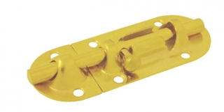 Soller шпингалет 2,5" золото (600,30) (60)