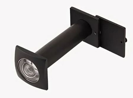 INERTA MY003-70/130 BLACK черный d=16мм Глазок дверной (20)