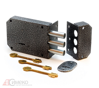Симеко  ЗН-3*3 кл Замок накладной тяж (10)