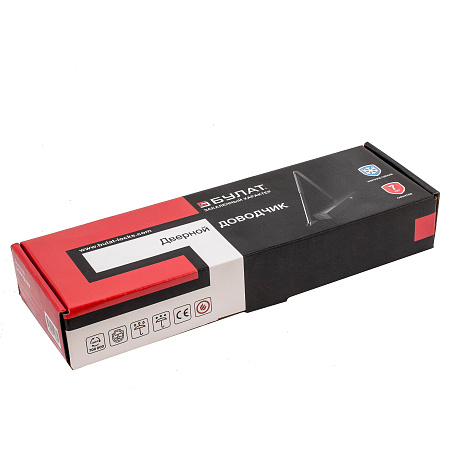 БУЛАТ Доводчик дверной PROFI (ПРОФИ) ДД 813/6 С-B (45-150 кг) черный (10) 