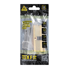 Стандарт TEX F 70 (35х35) BP 5кл латунь перф.ключ/ключ Цилиндровый механизм (60,12)