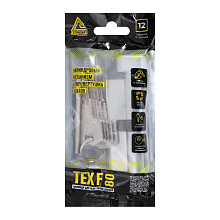 Стандарт TEX F 80 (40х40В) CP 5кл хром перф.ключ/верт. Цилиндровый механизм (60,12)