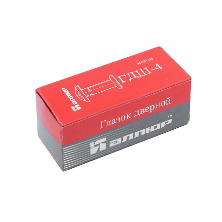 АЛЛЮР ГДШ-4 БШт 60-100мм d=16мм золото Глазок дверной (200,20)