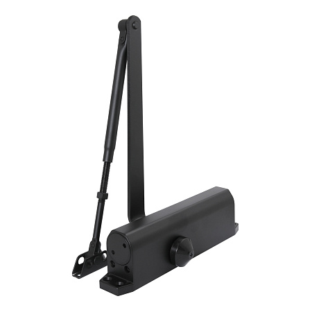СТАНДАРТ Доводчик дверной MAX ДД 230/5-7 A-B (до 150 кг) черный RAL9005, морозостойкий(10)