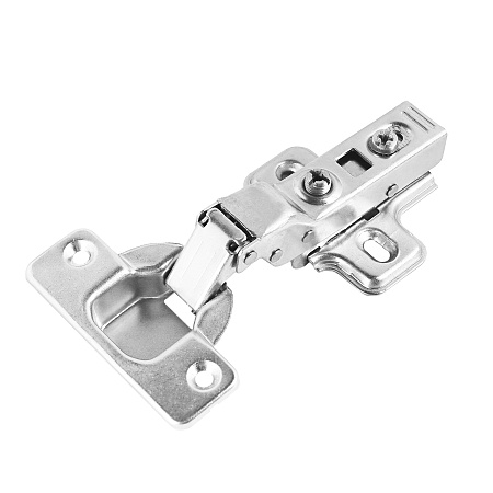 StahlBuro 1110 Clip-On (Клип-Он)  2 шт., хром. Петля мебельная полунакладная с доводчиком (50)