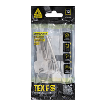 Стандарт TEX F 80 (40х40) CP 5кл хром перф.ключ/ключ Цилиндровый механизм (60,12)