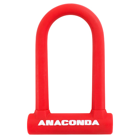 АВАНГАРД ANACONDA (АНАКОНДА) Т608 КРАСНЫЙ силикон с креплением на раму всепогодный замок (20,10)